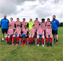 Brand-new kit for Stafford Atletico thanks to support from housebuilder